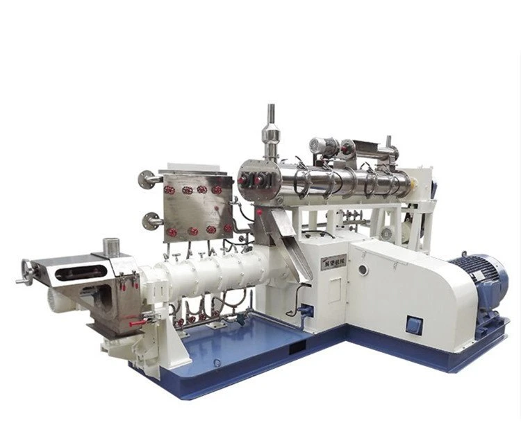 Hráefnismeðferð extruder